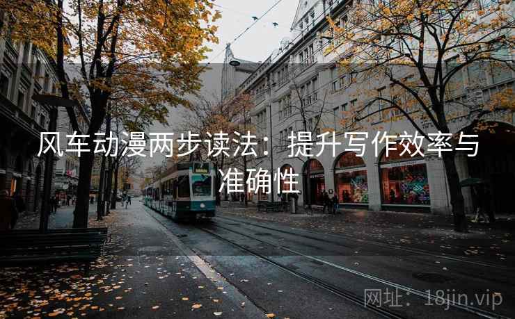 风车动漫两步读法:提升写作效率与准确性 风车动漫两步读法:提升写作效率与准确性