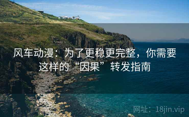 风车动漫:为了更稳更完整,你需要这样的“因果”转发指南 风车动漫:为了更稳更完整,你需要这样的“因果”转发指南